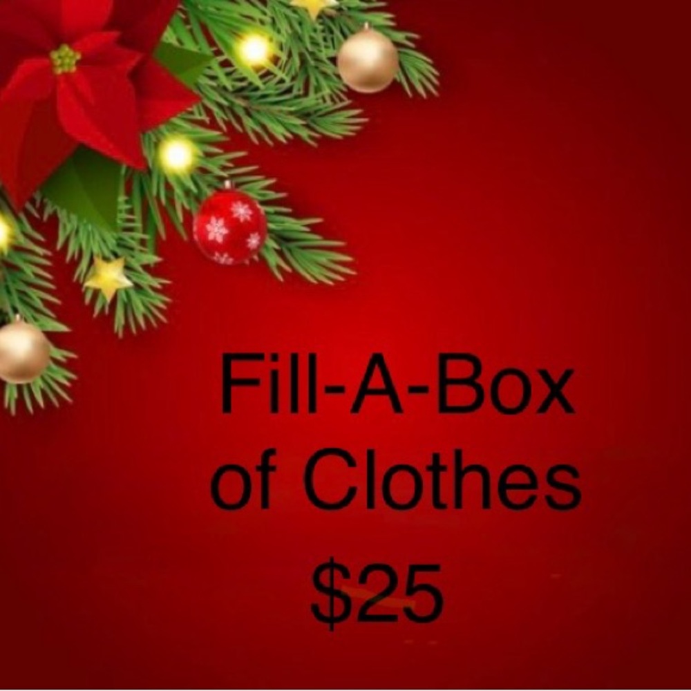 Fill-A-Box of Clothes - Holiday Special